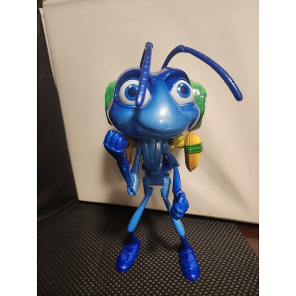 Disney Pixar A Bugs Life Flik Ant Figure Talking Animated Figure 13" Tested Work - Picture 2 of 16